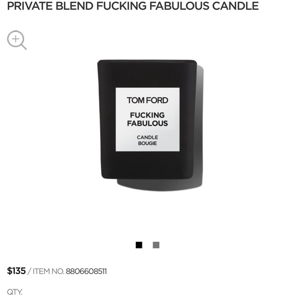 Tom Ford candle - Picture 1 of 1